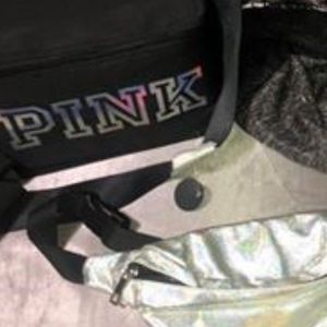 PINK lunchbox & fanny pack